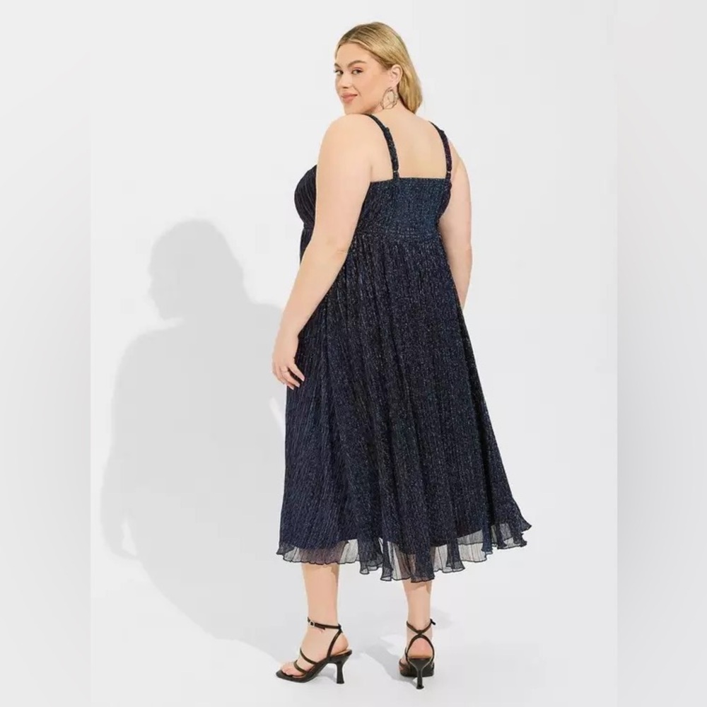 Torrid Tea Length Sleeveless Dress L (0) - Picture 4 of 6